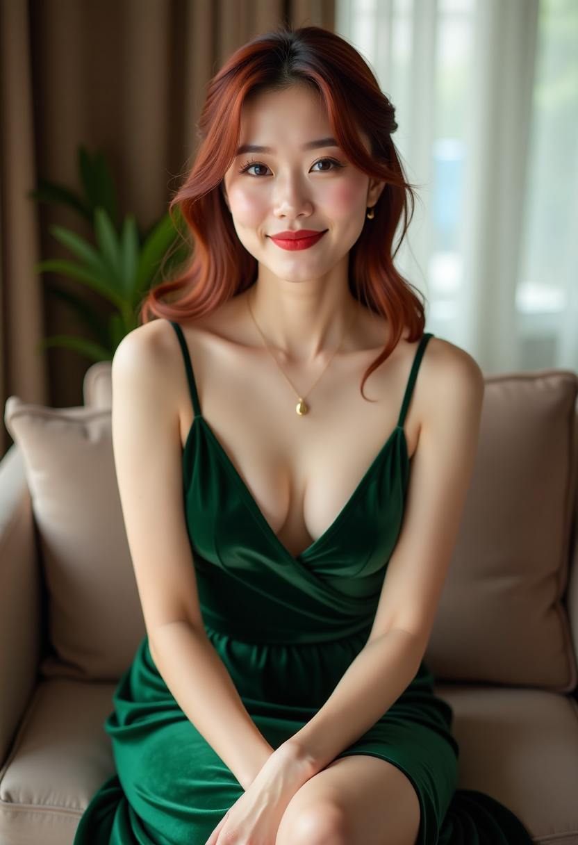 夜来香：暮色中的老街与临窗等候的女人